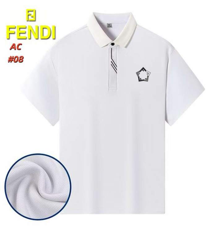 Picture of Fendi Polo Shirts Short _SKUFendiM-3XL12yr17928189